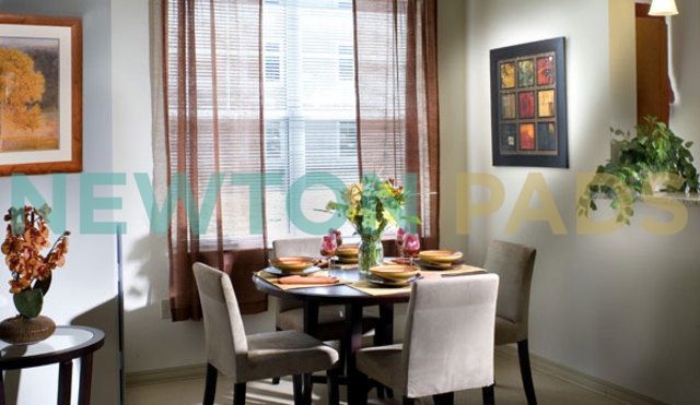 Woodland Station Apartments dining room