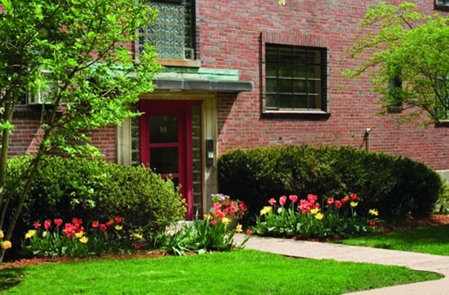 St. Paul Gardens apartment buildings in Brookline MA