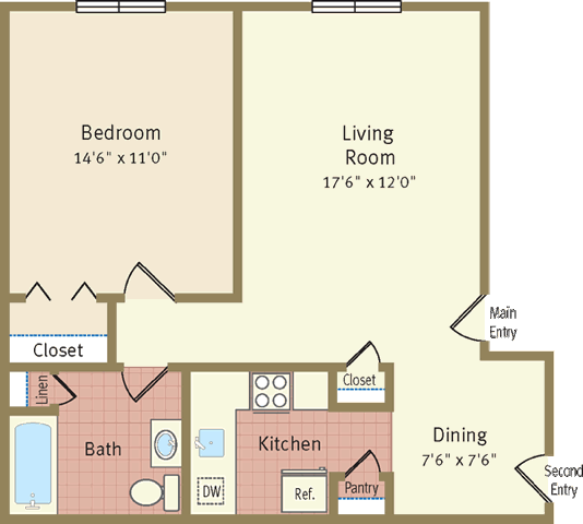 Tudor Glen Village floor plan